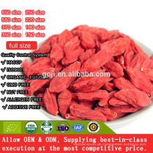 Beutelpackung Ningxia Organic Wolfberry / Goji Beere